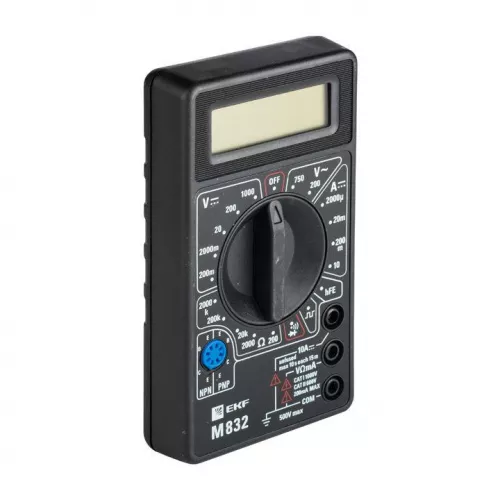 Мультиметр цифровой M832 Master EKF In-180701-bm832 Мультиметр цифровой M832 Master EKF In-180701-bm832
