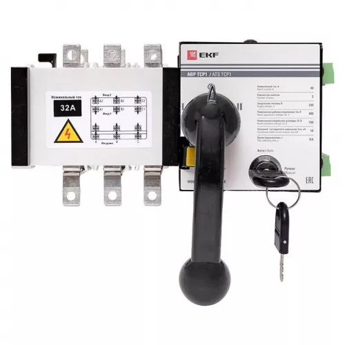 Устройство АВР ТСР1 3п 32А 230В PROxima EKF ats-tsr1-32A-3p-pro фото 8