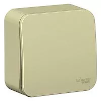 Переключатель 1-кл. ОП Blanca 10А IP20 (сх. 6) 250В с изолир. пластиной беж. SchE BLNVA106017