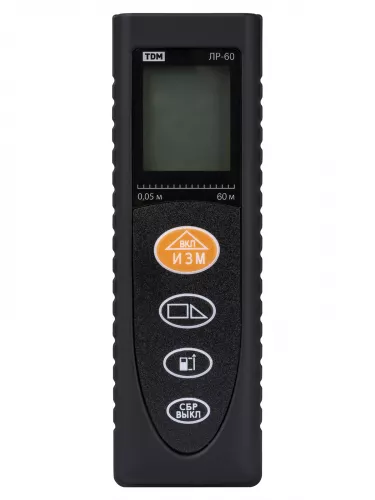 Лазерная рулетка ЛР-60, дальность 60 м, точность 2 мм, подсветка, IP54, 2хAAA, “Алмаз” TDM фото 4