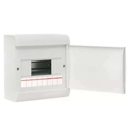 Щит ЩРН-П-8 "SlimBox" IP41 бел. дверца PROxima EKF sb-n-8w фото 2