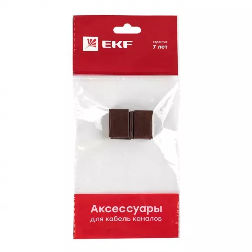 Соединитель 15х10 под темн. дерево Plast PROxima (уп.4шт) EKF cond-15-10x4 фото 7