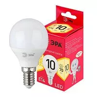 Лампа светодиодная RED LINE LED P45-10W-827-E14 R P45 10Вт свеча E14 тепл. бел. ЭРА Б0052378