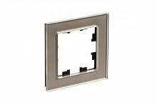 Рамка 1-м AtlasDesign Nature стекло шампань SchE ATN320501
