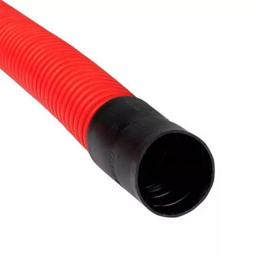 Труба гофрированная двустенная ПНД d40 с протяжкой SN13 красн. (уп.50м) EKF tg2st-40-50m фото 3 Труба гофрированная двустенная ПНД d40 с протяжкой SN13 красн. (уп.50м) EKF tg2st-40-50m фото 3
