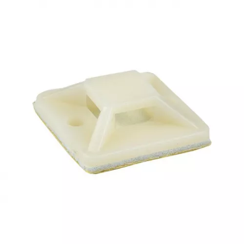 Площадка самоклеящаяся 25х25мм бел. (уп.100шт) EKF plc-25x25