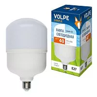 LED-M80-40W/NW/E27/FR/S Лампа светодиодная. Матовая. Серия Simple. Белый свет (4000K). Картон. ТМ Volpe.