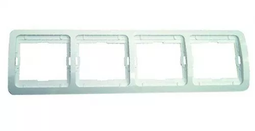 Рамка 4-м Mimoza горизонт. бел. Makel 22039 Рамка 4-м Mimoza горизонт. бел. Makel 22039