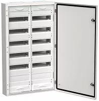 Корпус металлический ЩРн-144 (2х72) 960х570х140 IP54 бел. (одна дверь) TITAN 5 IEK TI5-50-N-2X072-54