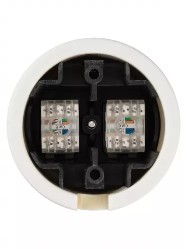 Розетка двойная компьютерная RJ45 сл. кость «Болонь» TDM фото 5