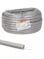 Труба гофрированная ПВХ d 25 с зондом (50 м) тяжелая TDM