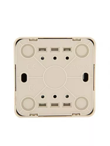 Выключатель 2-кл. 1п ОП Viola 10А IP20 с подсветкой крем. LEZARD 751-0300-112 фото 2 Выключатель 2-кл. 1п ОП Viola 10А IP20 с подсветкой крем. LEZARD 751-0300-112 фото 2