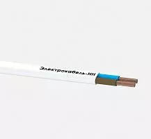 Провод ПБВВГ 2х2.5 Б 250В (уп.100м) ЭЛЕКТРОКАБЕЛЬ НН 00-00006952
