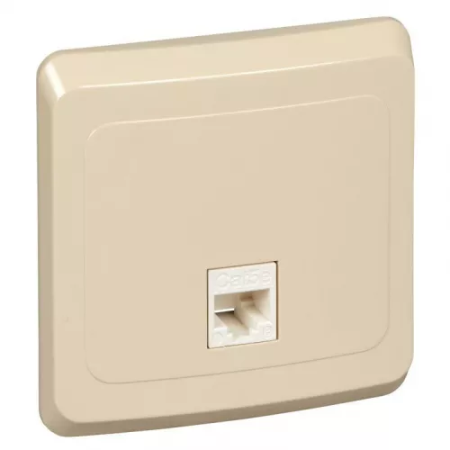 Розетка компьютерная 1-м СП Этюд RJ45 крем. SchE KOMC-001K Розетка компьютерная 1-м СП Этюд RJ45 крем. SchE KOMC-001K