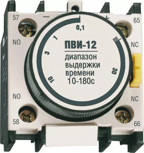Приставка ПВИ 12 10-180сек IEK KPV10-11-2 Приставка ПВИ 12 10-180сек IEK KPV10-11-2