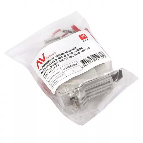 Расцепитель независимый SHT AC230V слева AV POWER-3/4 AVERES EKF mccb-34-SHT-ac230-av фото 2