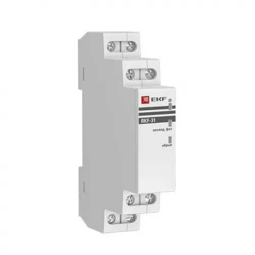 Реле контроля фаз RKF-31 PROxima EKF rkf-31 Реле контроля фаз RKF-31 PROxima EKF rkf-31