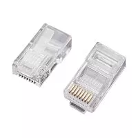 Джек комп. 8P-8C кат.5е (уп.100шт) Rexant 05-1021