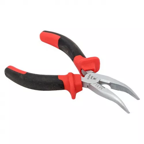 Длинногубцы изогнутые 160мм Master Basic EKF dgi-160-mas фото 3