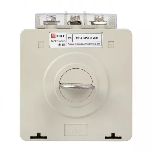 Трансформатор тока ТТЕ-А 150/5А кл. точн. 0.5S с клеммой напряжения PROxima EKF tte-S-150-0.5S фото 5 Трансформатор тока ТТЕ-А 150/5А кл. точн. 0.5S с клеммой напряжения PROxima EKF tte-S-150-0.5S фото 5