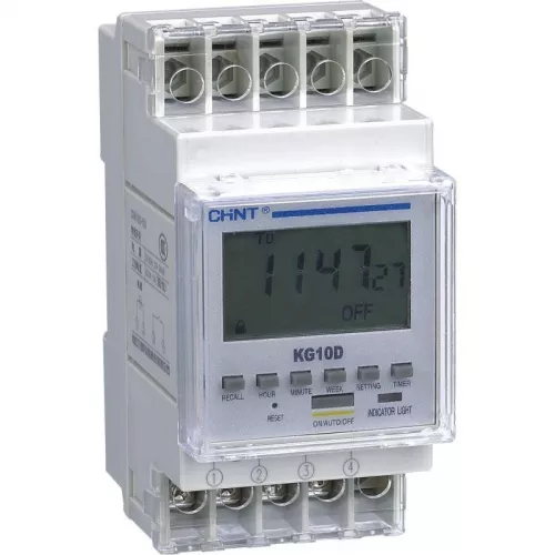 Таймер электронный KG10D-1Z AC 220В CHINT 309007 Таймер электронный KG10D-1Z AC 220В CHINT 309007