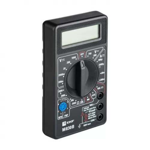 Мультиметр цифровой M830B Master EKF In-180701-bm830B Мультиметр цифровой M830B Master EKF In-180701-bm830B