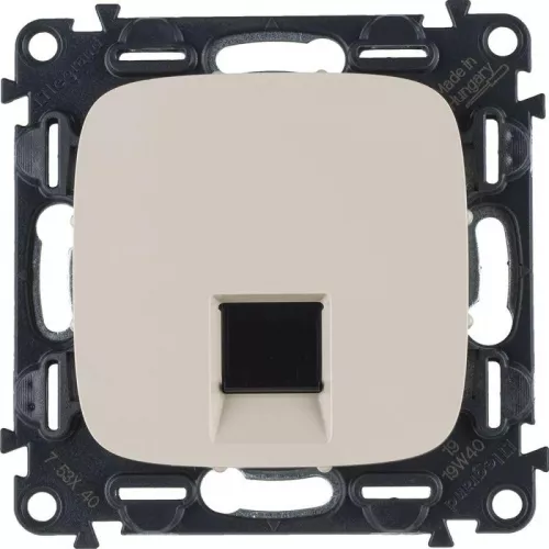 Механизм розетки комп. 1-м Valena Allure RJ45 CAT.5E UTP с лицевой панелью сл. кость Leg 753840 Механизм розетки комп. 1-м Valena Allure RJ45 CAT.5E UTP с лицевой панелью сл. кость Leg 753840