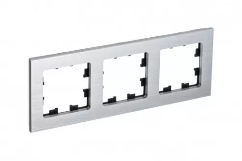 Рамка 3-м AtlasDesign Nature металл серебр. SchE ATN312103 Рамка 3-м AtlasDesign Nature металл серебр. SchE ATN312103