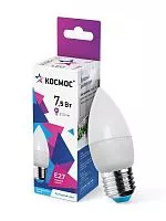 Лампа светодиодная CN 7.5Вт 220В E27 6500К КОСМОС LkecLED7.5wCNE2765