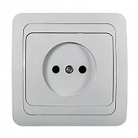 Розетка 1-м CLASSICO 2022 бел. ASD / IN HOME 4680005959891