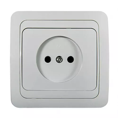 Розетка 1-м CLASSICO 2022 бел. ASD / IN HOME 4680005959891