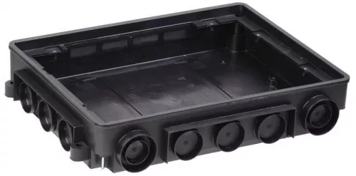Коробка ONFLOOR 16мод напол. IEK KNU-80-16-PA-9011 IEK KNU-80-16-PA-9011