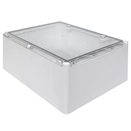 Бокс пластиковый с монтажной платой 500х400х240 IP65 прозр. дверь PROxima EKF PBT65MP007 фото 14