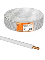 Провод ПуВнг(А)-LS 1х16,0 ГОСТ (100м), белый TDM