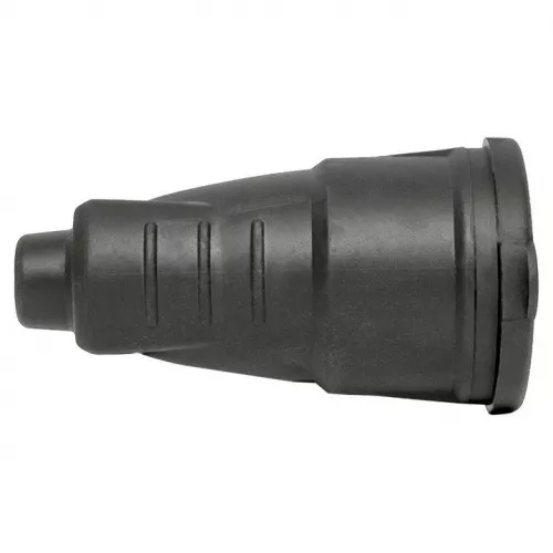 Розетка переносная PROxima 16А IP44 230В 2P+PE с защ. крышкой каучук EKF RPS-012-16-230-44 фото 5