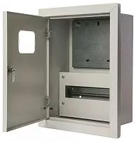 Корпус учетный встраиваемый ЩРУВ-1/12 430х330х160 IP31 1-фазн. 12мод. метал. SchE 30301DEK