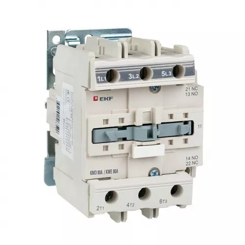 Контактор КМЭ 80А 220В NO+NC EKF ctr-s-80-220 фото 4