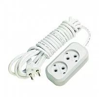 Удлинитель 2х5м без заземл. 10А IP20 Makel MGP104