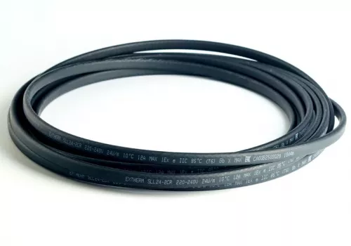 Кабель нагрев. саморег. 20Вт/м с экраном 220В сертификат Ex 16AWG (термопласт) EXTHERM SLL20-2CR Кабель нагрев. саморег. 20Вт/м с экраном 220В сертификат Ex 16AWG (термопласт) EXTHERM SLL20-2CR