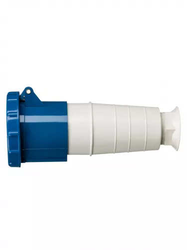 Розетка 233 переносная 2Р+РЕ 63А 220В IP54 TDM фото 5