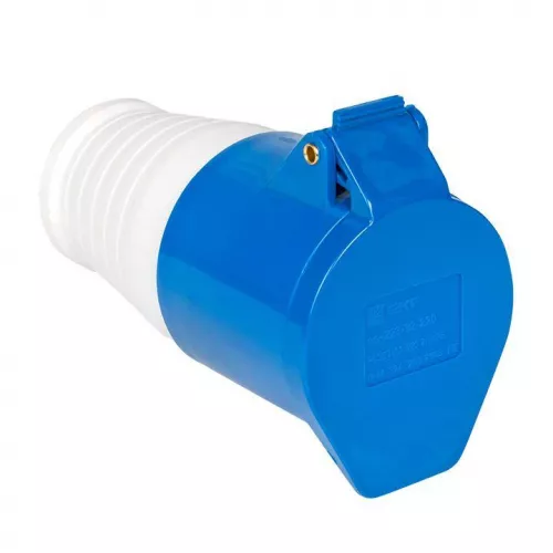 Розетка кабельная 32А 220В 2P+E IP44 (223) EKF ps-223-32-220 Розетка кабельная 32А 220В 2P+E IP44 (223) EKF ps-223-32-220