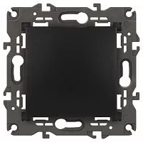 Механизм выключателя 1-кл. СП Эра Elegance 10А IP20 14-1101-05 250В 10AX антрацит Эра Б0034212