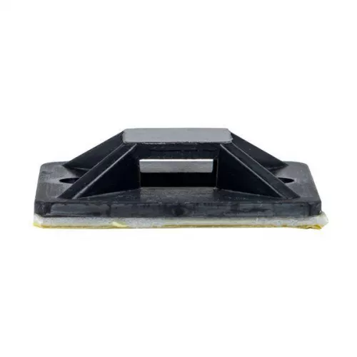 Площадка самоклеящаяся 25х25мм черн. (уп.100шт) EKF plc-25x25-b фото 2