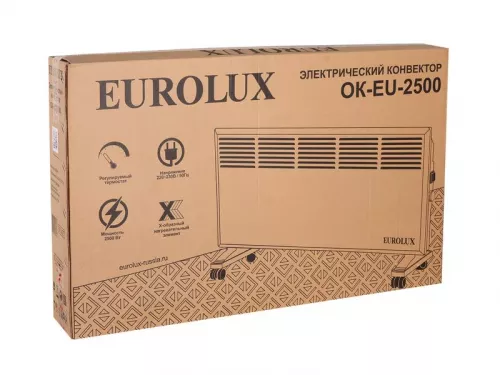 Конвектор ОК-EU-2500 EUROLUX 67/4/27 фото 7 Конвектор ОК-EU-2500 EUROLUX 67/4/27 фото 7