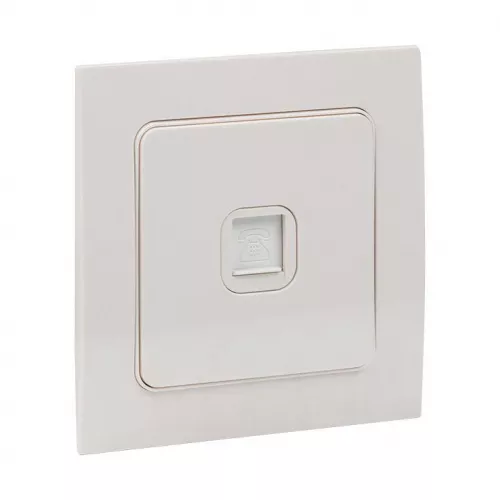 Механизм розетки Phone 1-м Стокгольм бел. PROxima EKF EYT01-034-10 фото 8
