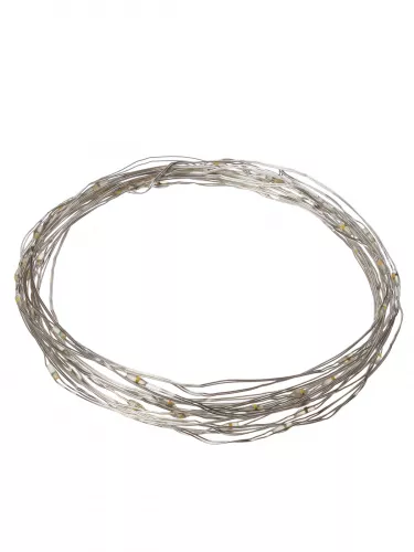 Гирлянда светодиодная "Роса50" 50LED, 5м, 3000К, 3хАА, TDM