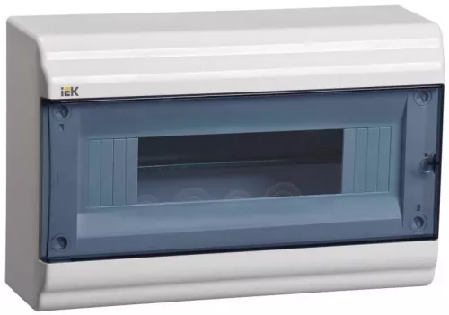Бокс ЩРН-П-12 мод. навесной пластик IP41 PRIME IEK MKP82-N-12-41-10 Бокс ЩРН-П-12 мод. навесной пластик IP41 PRIME IEK MKP82-N-12-41-10