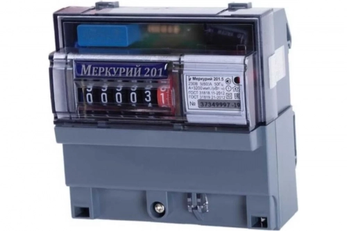 Меркурий 201.5    5-60А/220В  /ДИН-модульный