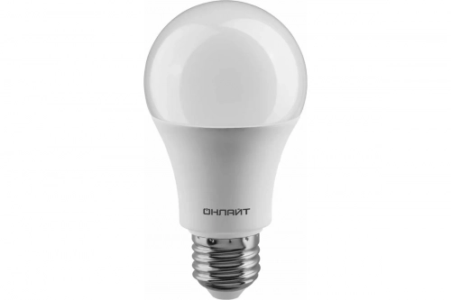 Лампа LED OLL-A60-15-230-4K-E27-PROMO 15Вт, 230В, Е27, 4000К, 1500Лм /ОНЛАЙТ